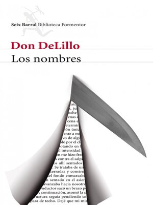 cover image of Los nombres
